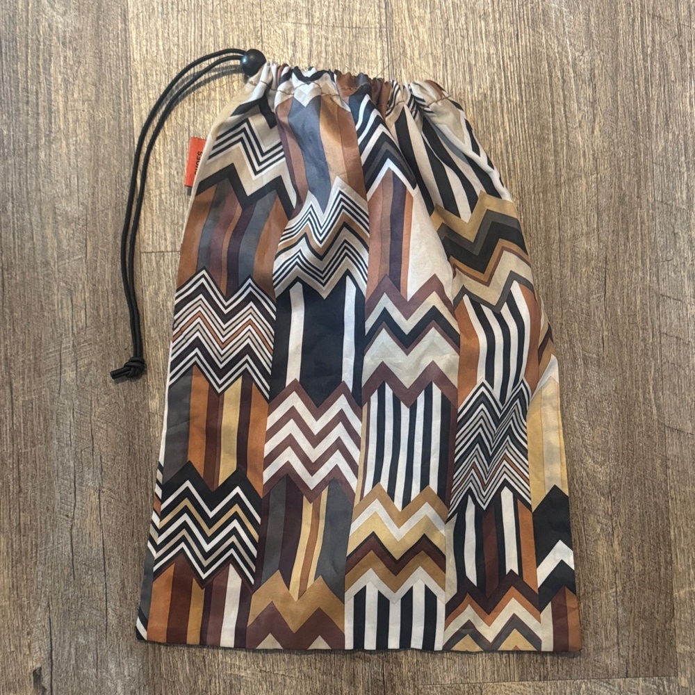 Missoni Chevron Drawstring Shoe Bag - New!